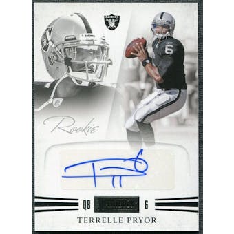 2011 Panini Playbook #88 Terrelle Pryor Autograph /299