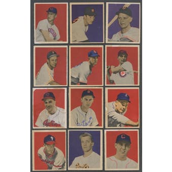 1949 Bowman Baseball Starter Set (24 Different) EX