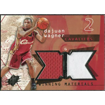 2004/05 Upper Deck SPx Winning Materials #DW Dajuan Wagner