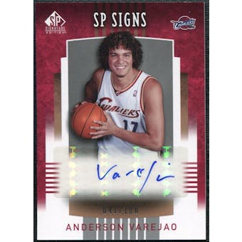 2004/05 Upper Deck SP Signature Edition SP Signs #AV Anderson Varejao Autograph /100