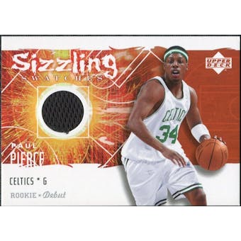 2005/06 Upper Deck Rookie Debut Sizzling Swatches #PP Paul Pierce