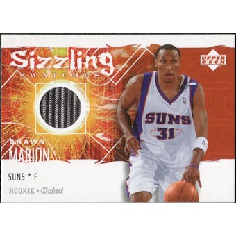 2005/06 Upper Deck Rookie Debut Sizzling Swatches #SM Shawn Marion