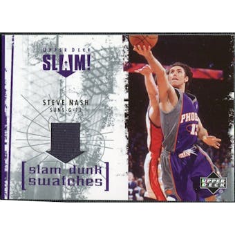 2005/06 Upper Deck Slam Dunk Swatches #SN Steve Nash