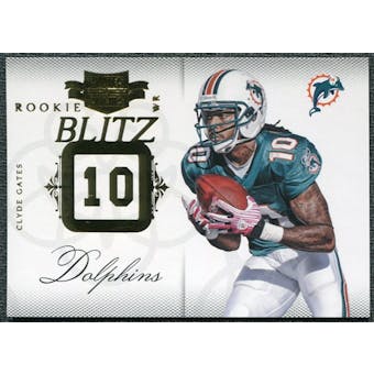 2011 Panini Plates and Patches Rookie Blitz #6 Clyde Gates /249