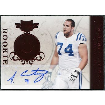 2011 Panini Plates and Patches #111 Anthony Castonzo RC Autograph /405