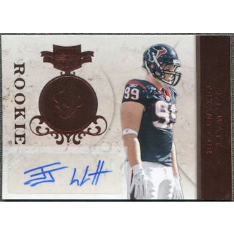 2011 Panini Plates and Patches #134 J.J. Watt RC Autograph /150