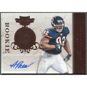 2011 Panini Plates and Patches #175 Stephen Paea RC Autograph /150