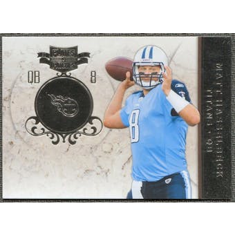 2011 Panini Plates and Patches Silver #37 Matt Hasselbeck /100