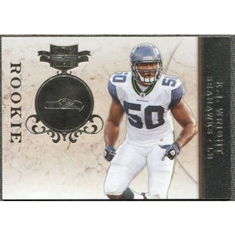 2011 Panini Plates and Patches Silver #197 K.J. Wright RC /100