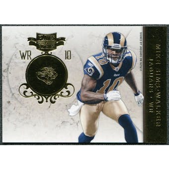 2011 Panini Plates and Patches Gold #49 Mike Sims-Walker /50
