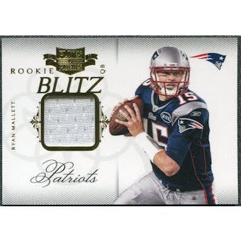 2011 Panini Plates and Patches Rookie Blitz Materials #1 Ryan Mallett /299