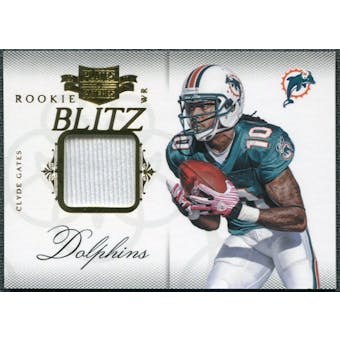 2011 Panini Plates and Patches Rookie Blitz Materials #6 Clyde Gates /299