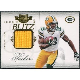 2011 Panini Plates and Patches Rookie Blitz Materials #22 Randall Cobb /299
