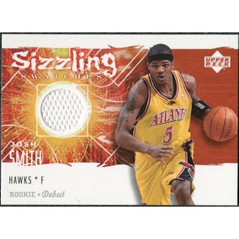 2005/06 Upper Deck Rookie Debut Sizzling Swatches #JS Josh Smith
