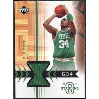 2003/04 Upper Deck Standing O Swatches #PPPH Paul Pierce
