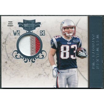2011 Panini Plates and Patches Jerseys Prime #83 Wes Welker /50 Patch