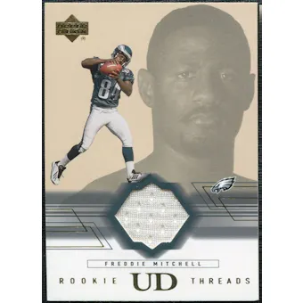 2001 Upper Deck Rookie Threads #RTFM Freddie Mitchell