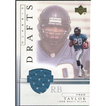 2001 Upper Deck Classic Drafts Jerseys #FTCD Fred Taylor