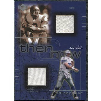 2001 Upper Deck Top Tier Then and Now Jerseys #TNTA Troy Aikman