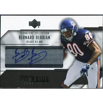 2004 Upper Deck UD Diamond Pro Sigs Signature Collection #SCBB Bernard Berrian Autograph
