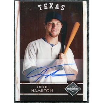 2011 Panini Limited Signatures #19 Josh Hamilton Autograph 99/99