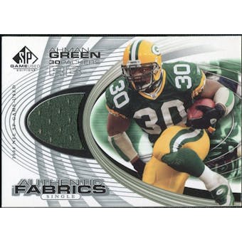 2004 Upper Deck SP Game Used Edition Authentic Fabric #AFAG Ahman Green