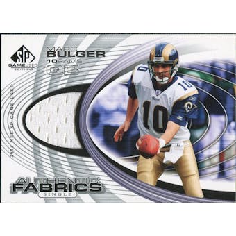 2004 Upper Deck SP Game Used Edition Authentic Fabric #AFMB Marc Bulger