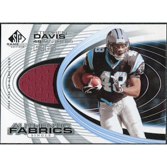 2004 Upper Deck SP Game Used Edition Authentic Fabric #AFSD Stephen Davis