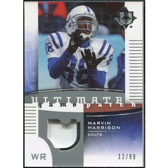 2007 Upper Deck Ultimate Collection Game Patches #UGPHA Marvin Harrison /99