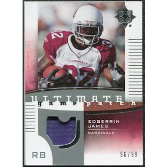 2007 Upper Deck Ultimate Collection Game Patches #UGPEJ2 Edgerrin James /99