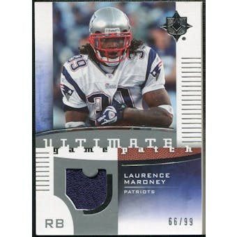 2007 Upper Deck Ultimate Collection Game Patches #UGPLM Laurence Maroney /99