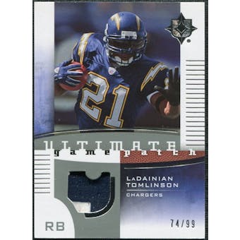 2007 Upper Deck Ultimate Collection Game Patches #UGPLT LaDainian Tomlinson /99