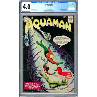 Aquaman #11 CGC 4.0 (OW-W) *1569493005* (Reed Buy)