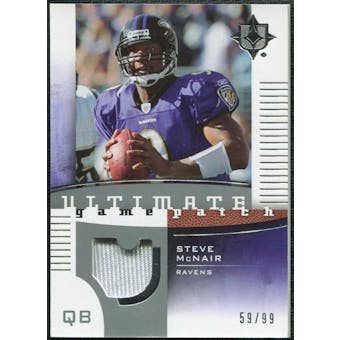 2007 Upper Deck Ultimate Collection Game Patches #UGPSM Steve McNair /99