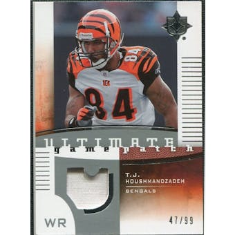 2007 Upper Deck Ultimate Collection Game Patches #UGPTH T.J. Houshmandzadeh /99