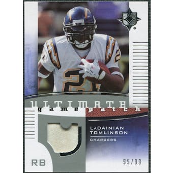 2007 Upper Deck Ultimate Collection Game Patches #UGPLT2 LaDainian Tomlinson /99
