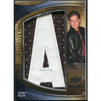 2009 Upper Deck Icons Movie Lettermen #MLCH Corey Haim/111/(Letters spell out LUCAS/ Total print run 555) /555