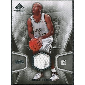 2007/08 Upper Deck SP Game Used #107 Bruce Bowen Jersey