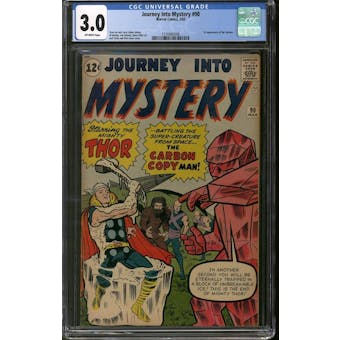 Journey into Mystery #90 CGC 3.0 (OW) *1570843006*