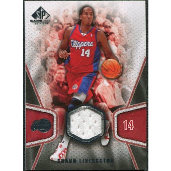 2007/08 Upper Deck SP Game Used #137 Shaun Livingston Jersey