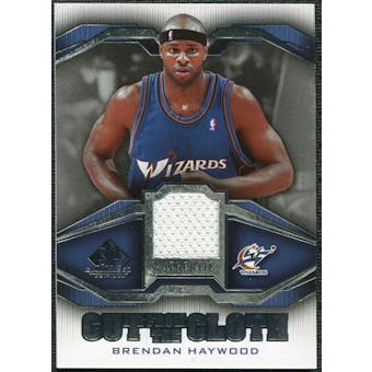 2007/08 Upper Deck SP Game Used Cut from the Cloth #CCBH Brendan Haywood