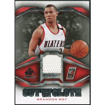 2007/08 Upper Deck SP Game Used Cut from the Cloth #CCBR Brandon Roy