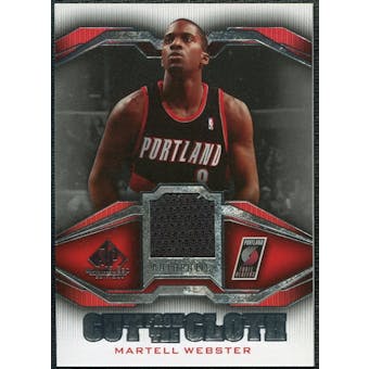 2007/08 Upper Deck SP Game Used Cut from the Cloth #CCMW Martell Webster