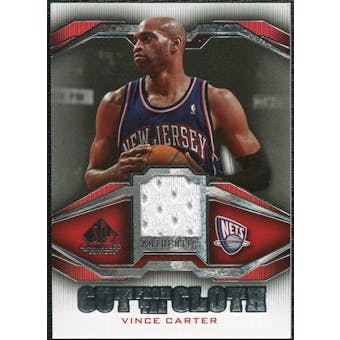 2007/08 Upper Deck SP Game Used Cut from the Cloth #CCVC Vince Carter