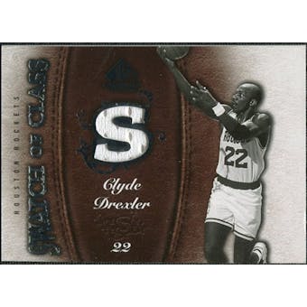 2007/08 Upper Deck SP Game Used Swatch of Class #SCCD Clyde Drexler