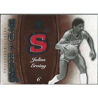 2007/08 Upper Deck SP Game Used Swatch of Class #SCJE Julius Erving