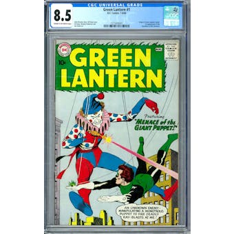 Green Lantern #1 CGC 8.5 (C-OW) *1571616001*