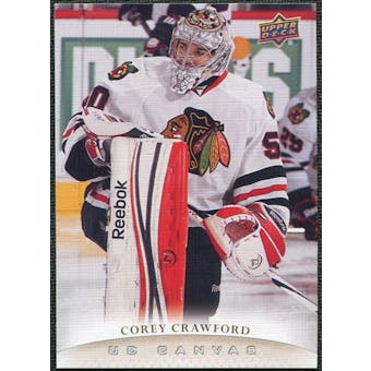 2011/12 Upper Deck Canvas #C137 Corey Crawford
