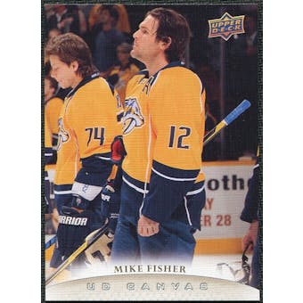 2011/12 Upper Deck Canvas #C162 Mike Fisher