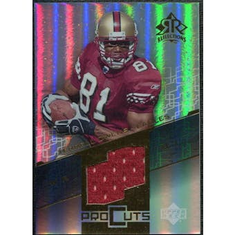 2004 Upper Deck Reflections Pro Cuts Jerseys Gold #PCTO Terrell Owens